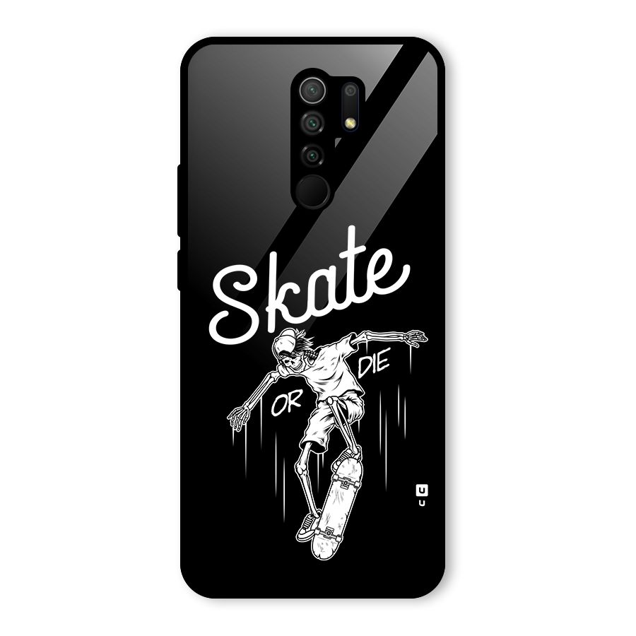Skate Or Die Glass Back Case for Poco M2