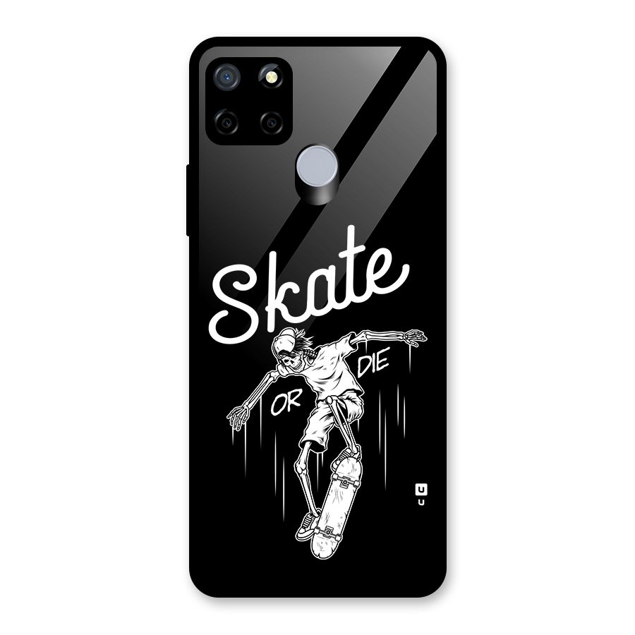 Skate Or Die Glass Back Case for Realme C12