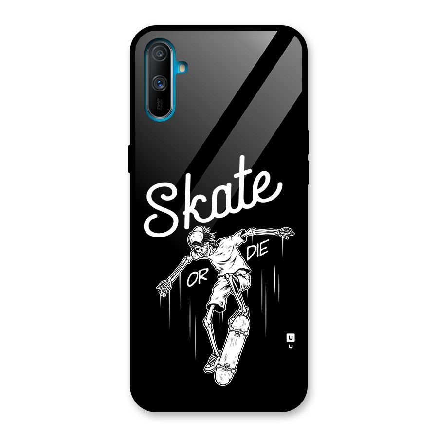 Skate Or Die Glass Back Case for Realme C3