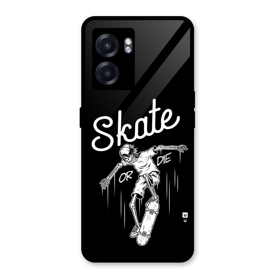 Skate Or Die Glass Back Case for Realme Narzo 50 5G
