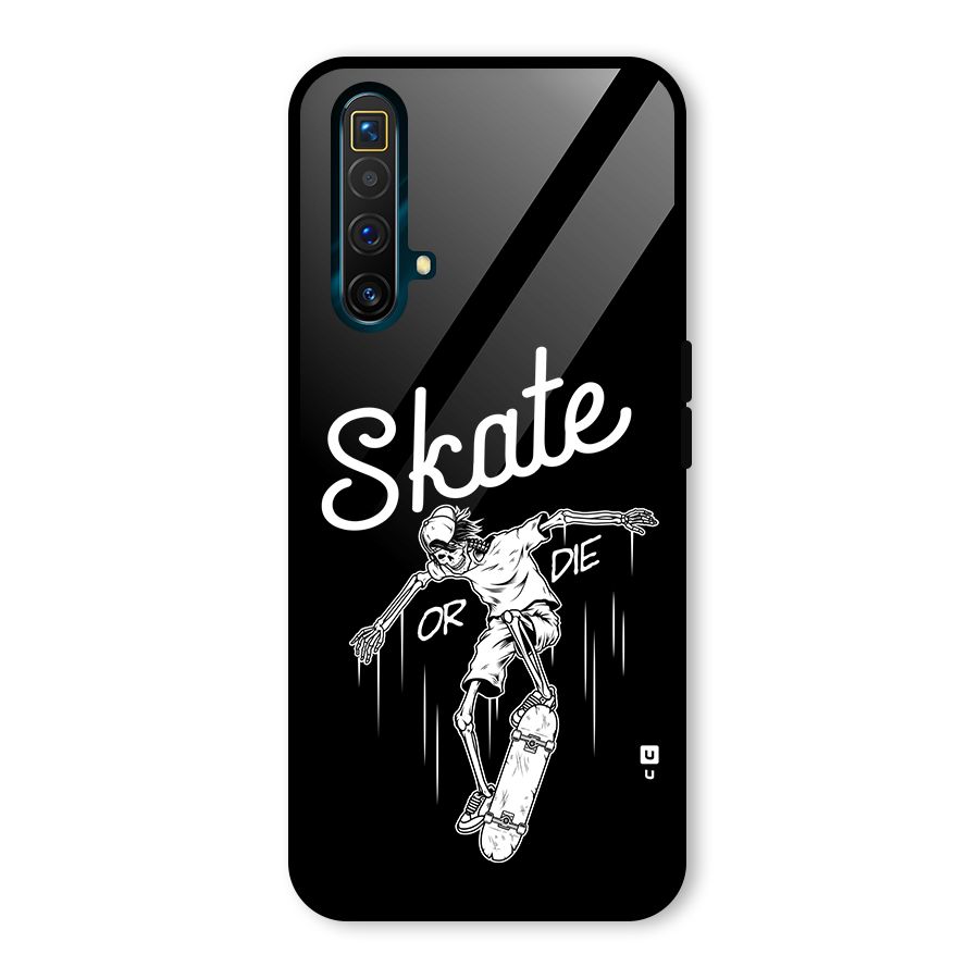Skate Or Die Glass Back Case for Realme X3 SuperZoom