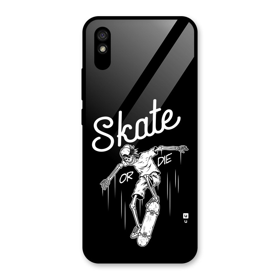 Skate Or Die Glass Back Case for Redmi 9i