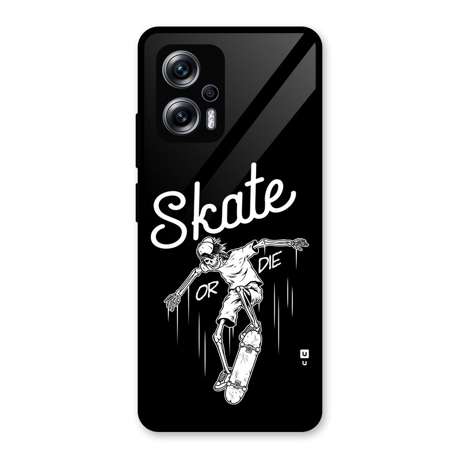 Skate Or Die Glass Back Case for Redmi K50i