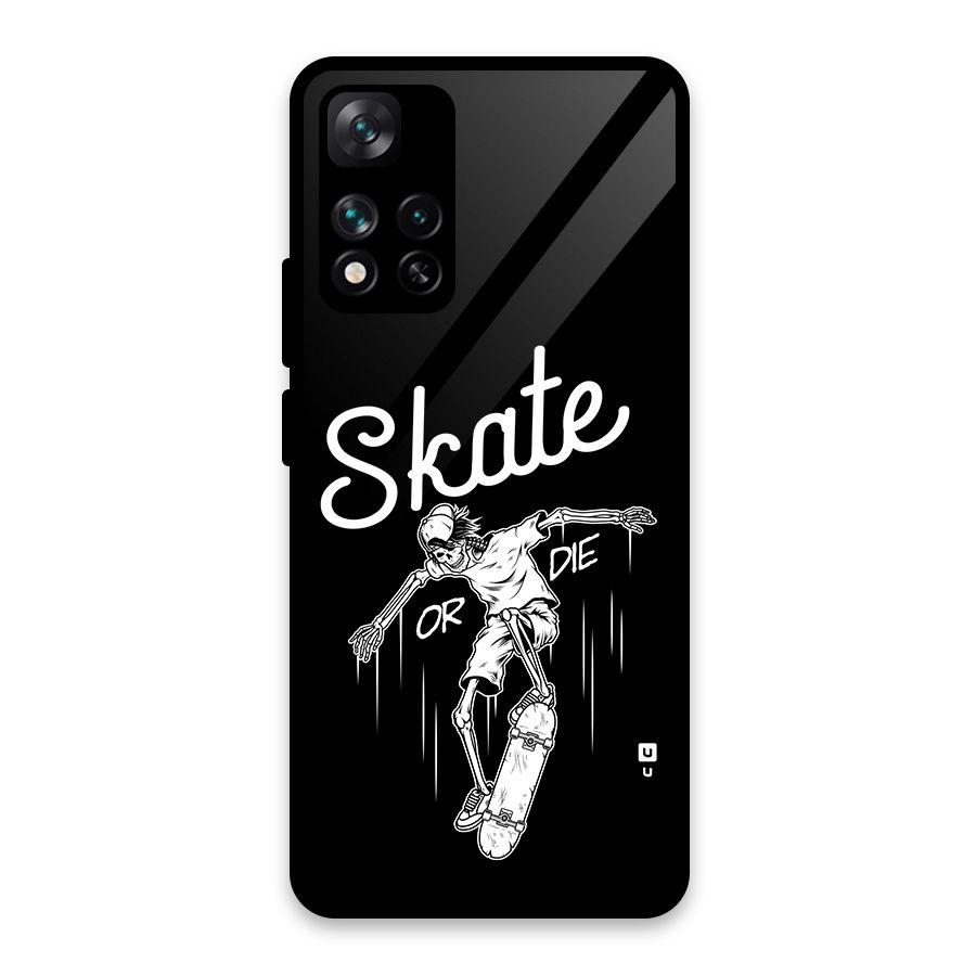 Skate Or Die Glass Back Case for Xiaomi 11i HyperCharge 5G