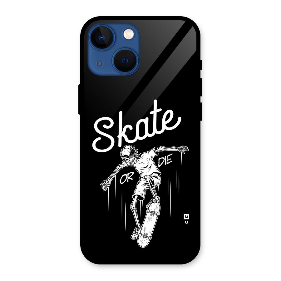 Skate Or Die Glass Back Case for iPhone 13 Mini