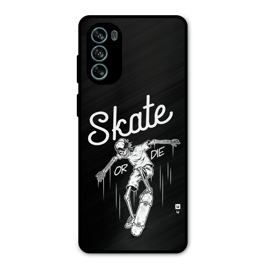 Skate Or Die Metal Back Case for Moto G62