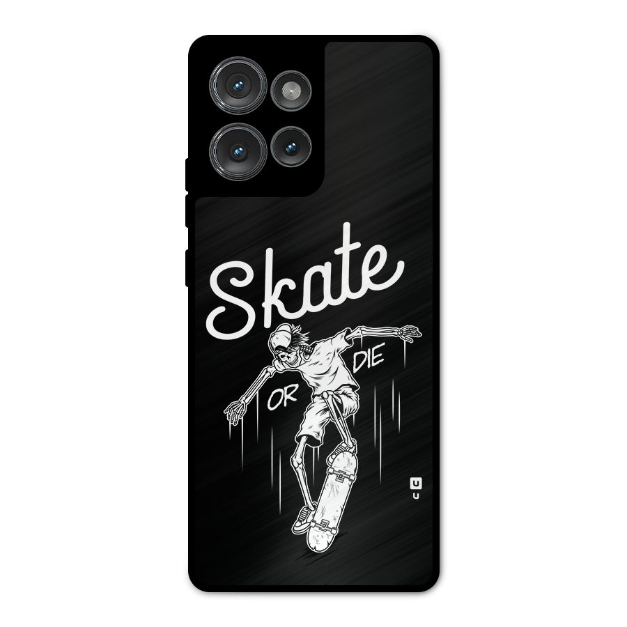 Skate Or Die Metal Back Case for Motorola Edge 50