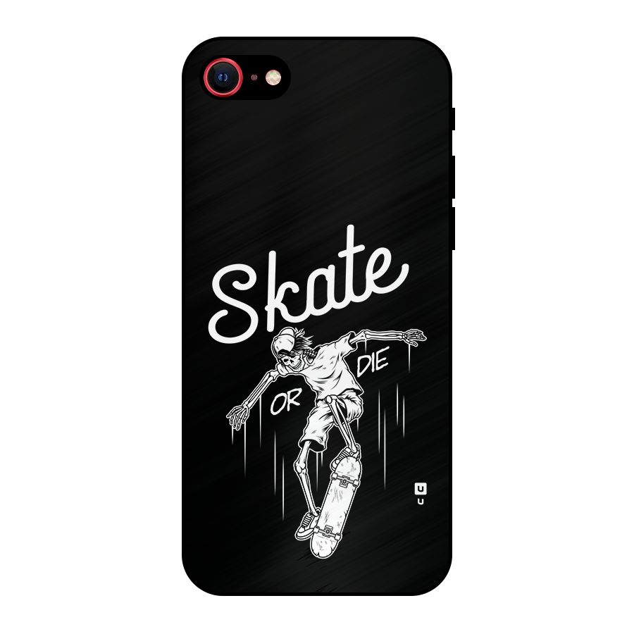 Skate Or Die Metal Back Case for iPhone SE 2022