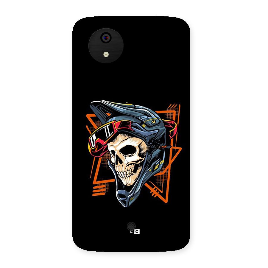 Skull Helmet Back Case for Canvas A1  AQ4501