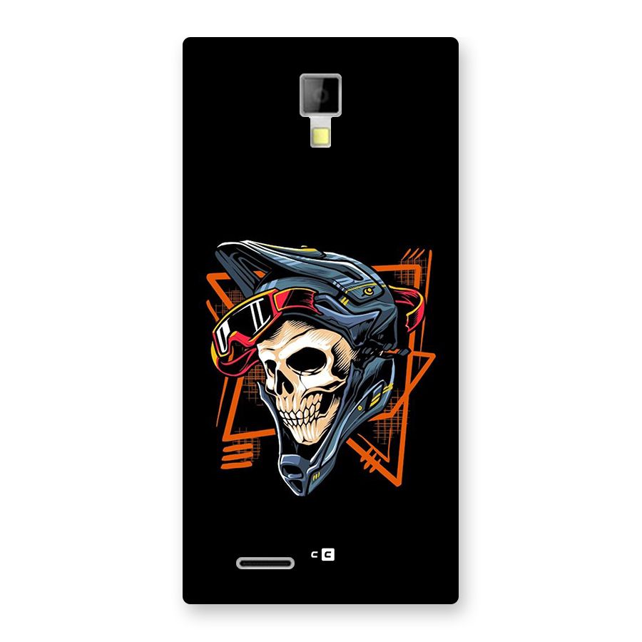 Skull Helmet Back Case for Canvas Xpress A99