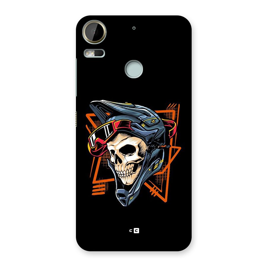 Skull Helmet Back Case for Desire 10 Pro