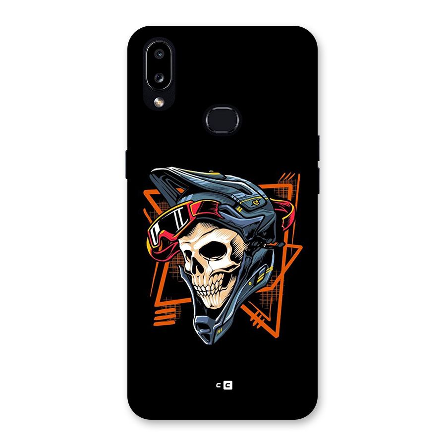 Skull Helmet Back Case for Galaxy A10s