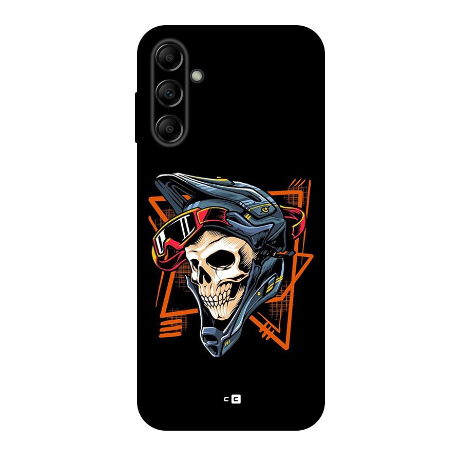 Skull Helmet Back Case for Galaxy A14 5G