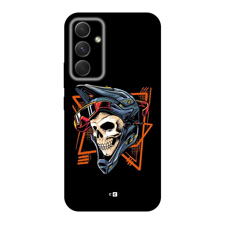 Skull Helmet Back Case for Galaxy A54