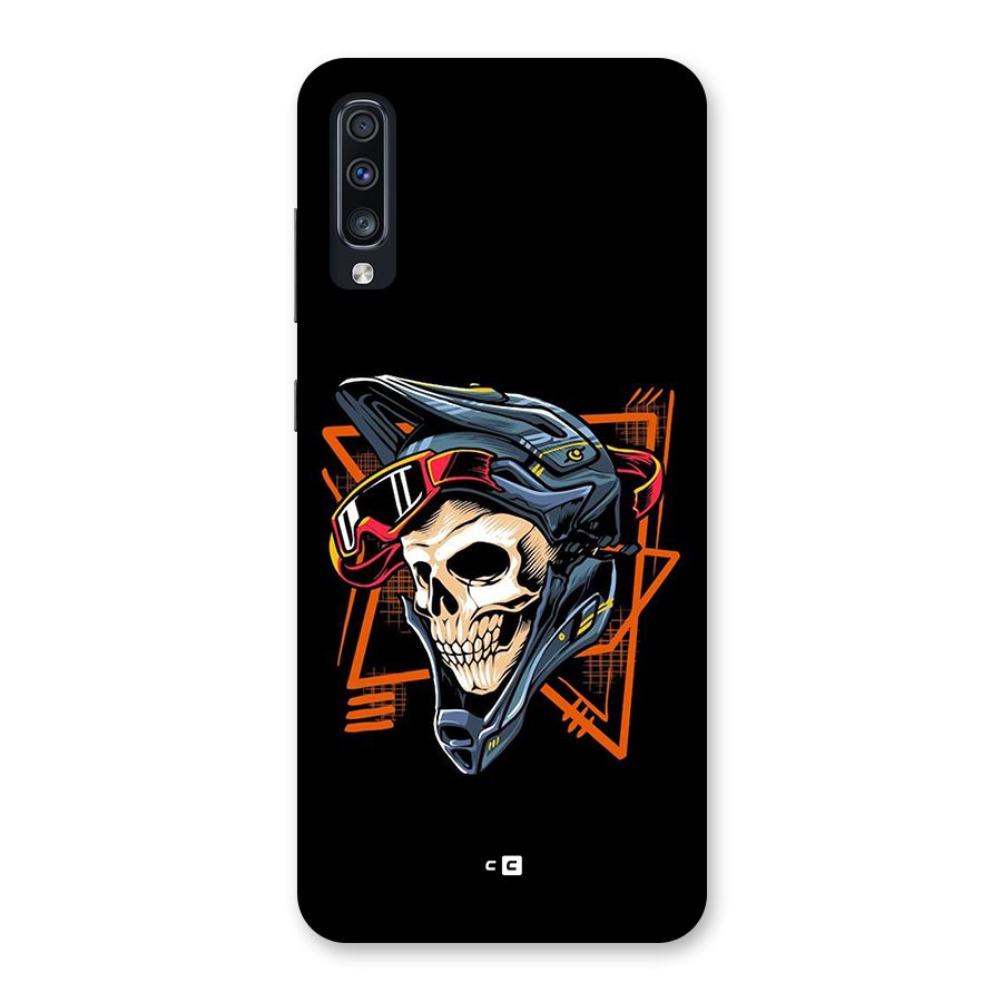 Skull Helmet Back Case for Galaxy A70