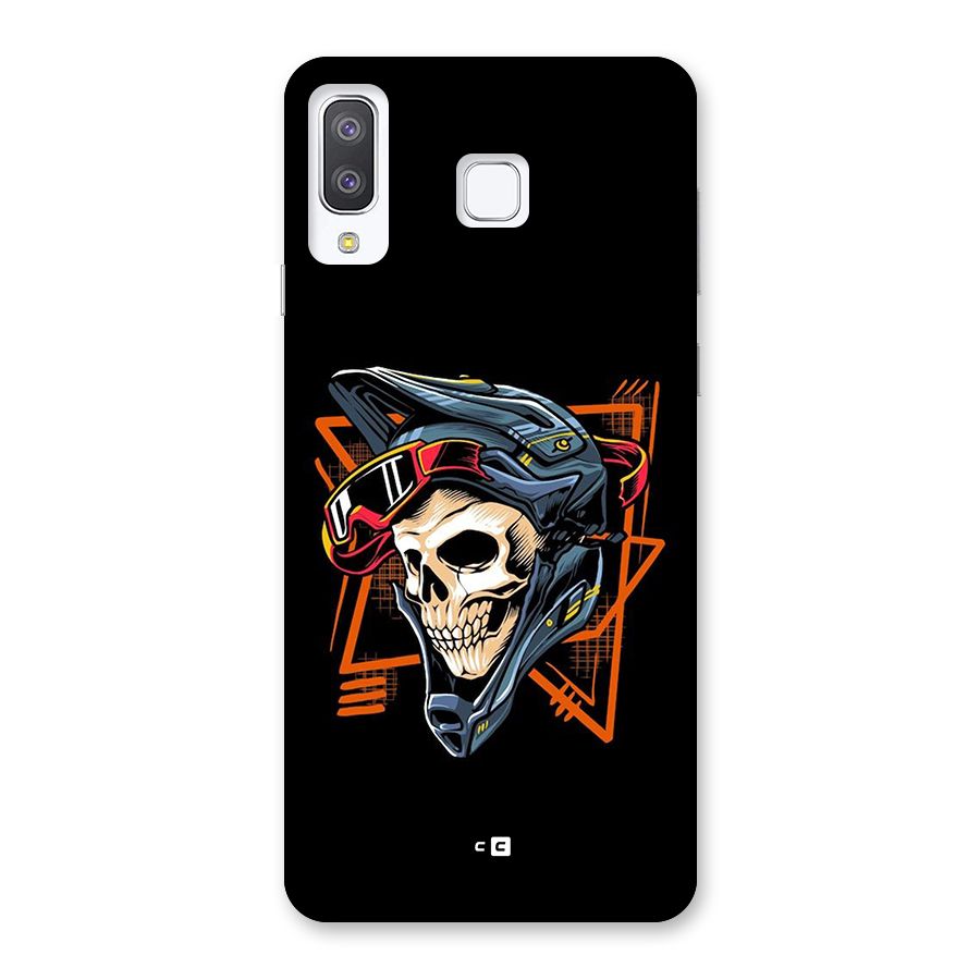 Skull Helmet Back Case for Galaxy A8 Star