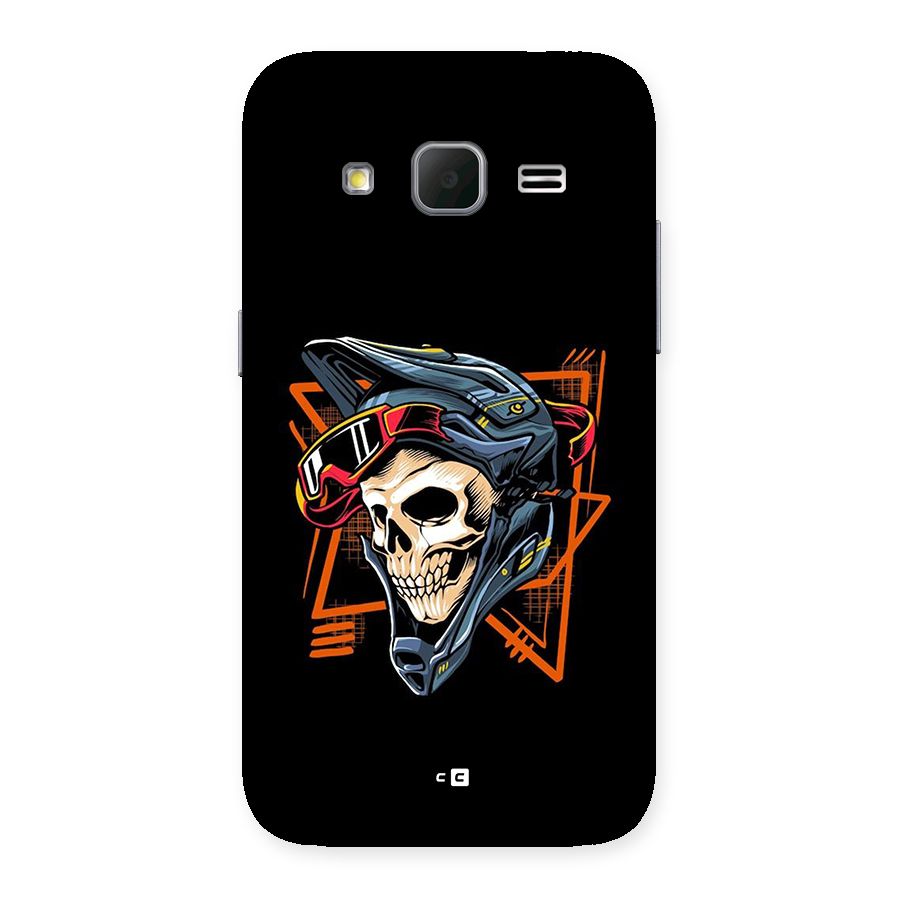Skull Helmet Back Case for Galaxy Core Prime