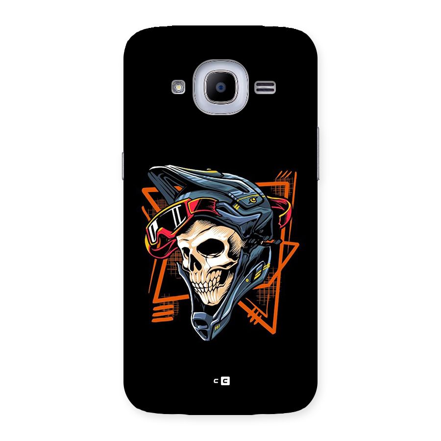 Skull Helmet Back Case for Galaxy J2 2016