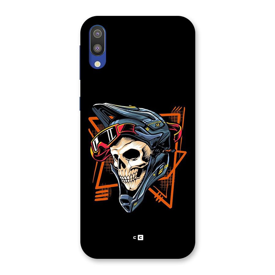 Skull Helmet Back Case for Galaxy M10