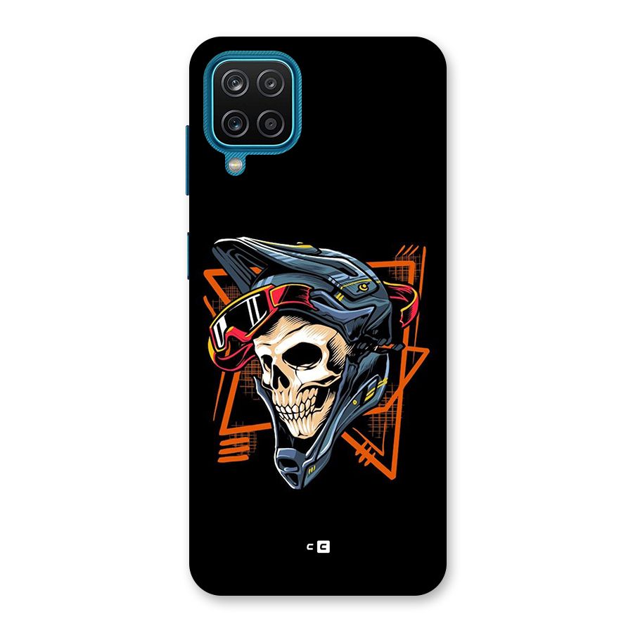 Skull Helmet Back Case for Galaxy M12