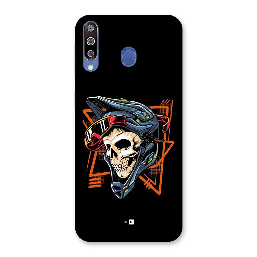 Skull Helmet Back Case for Galaxy M30