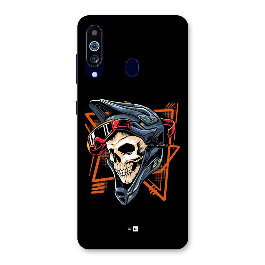 Skull Helmet Back Case for Galaxy M40