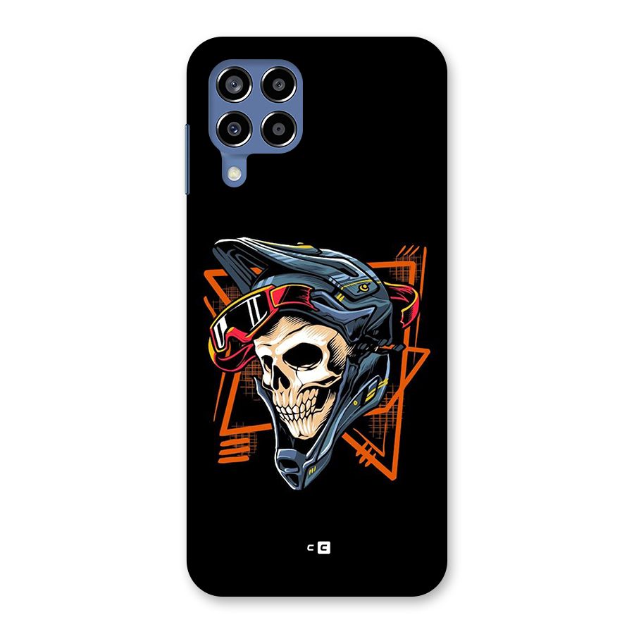 Skull Helmet Back Case for Galaxy M53 5G