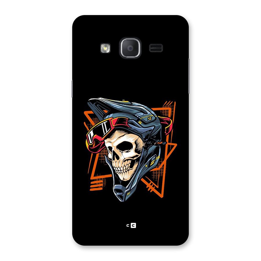 Skull Helmet Back Case for Galaxy On7 Pro