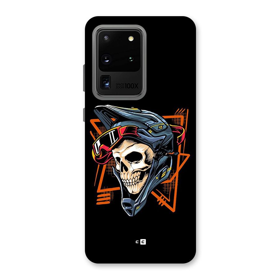 Skull Helmet Back Case for Galaxy S20 Ultra