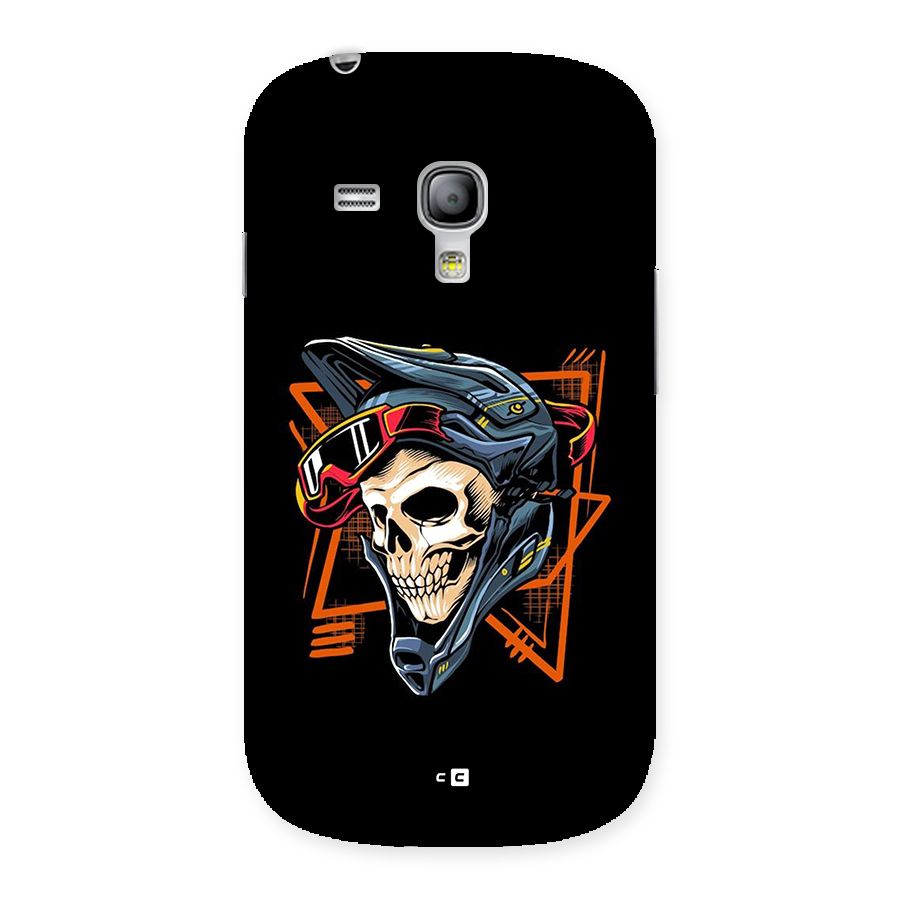 Skull Helmet Back Case for Galaxy S3 Mini