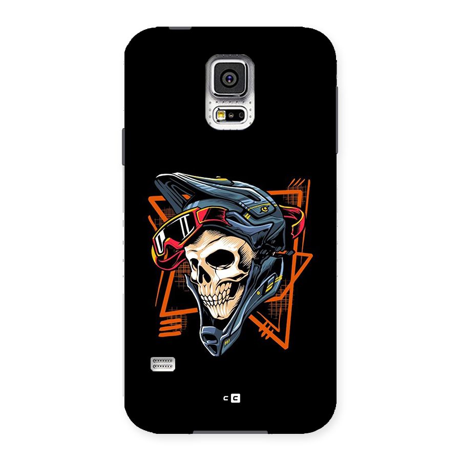 Skull Helmet Back Case for Galaxy S5