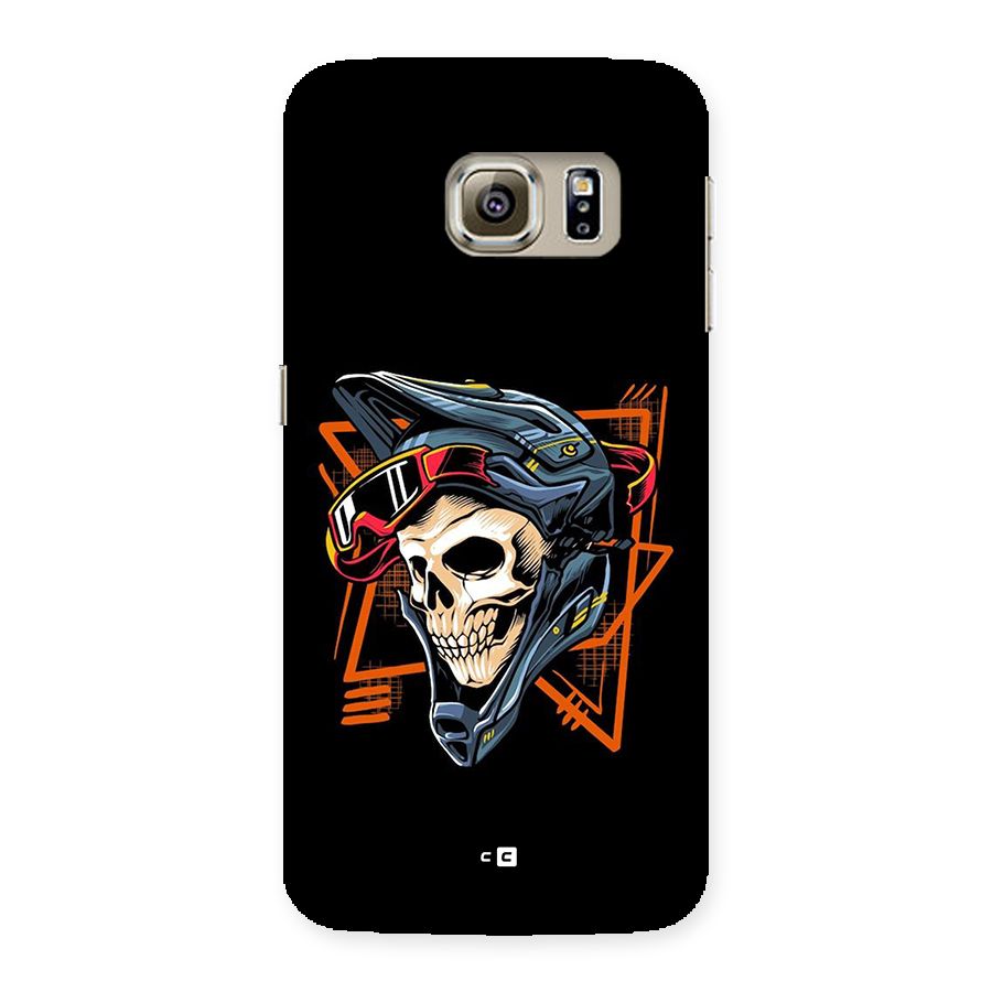 Skull Helmet Back Case for Galaxy S6 edge