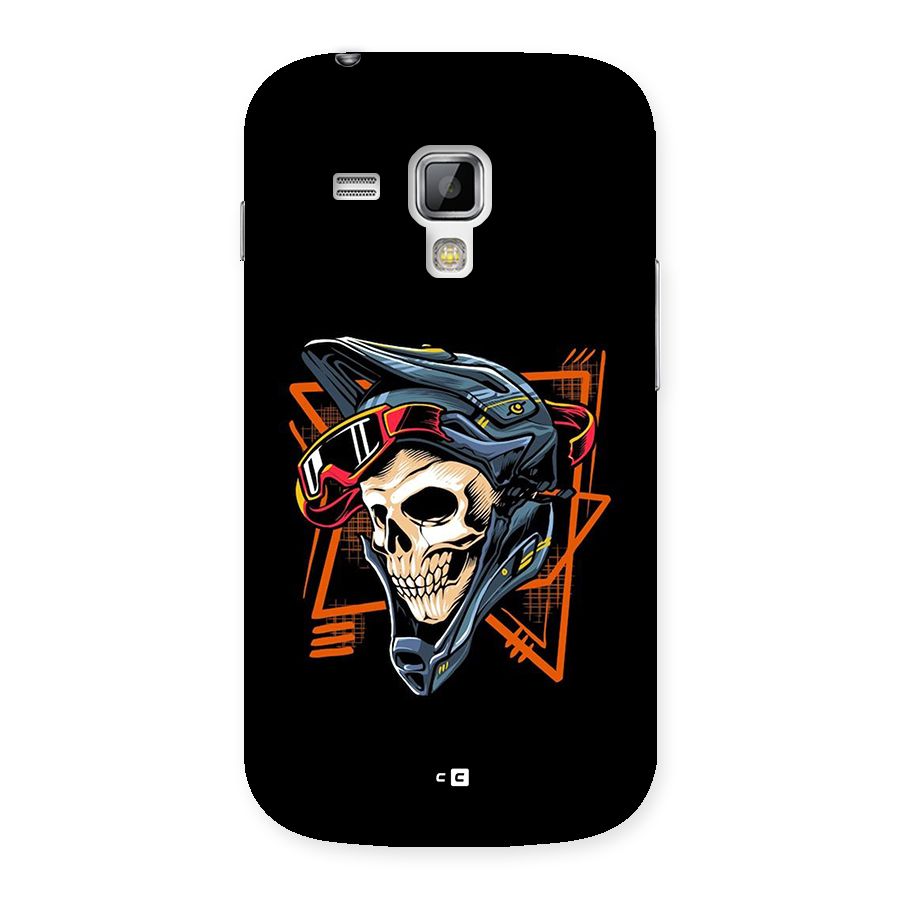 Skull Helmet Back Case for Galaxy S Duos