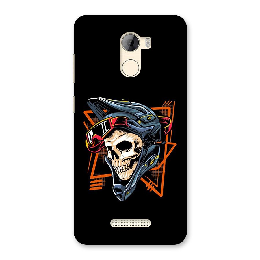 Skull Helmet Back Case for Gionee A1 LIte