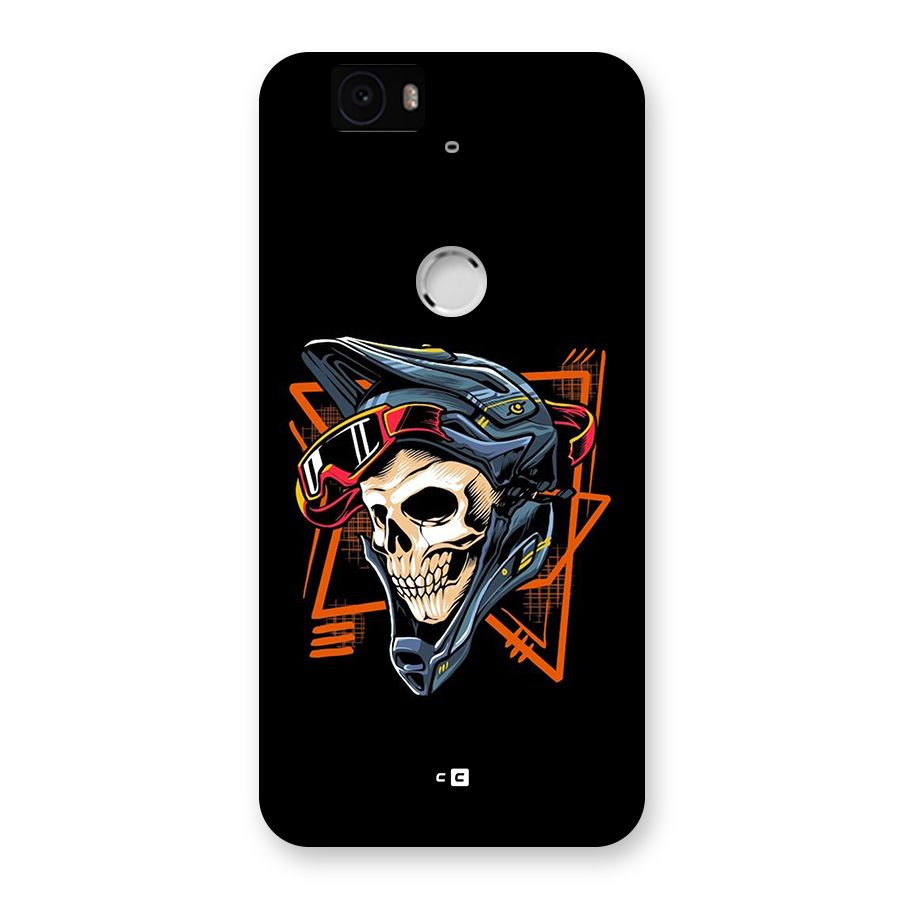 Skull Helmet Back Case for Google Nexus 6P