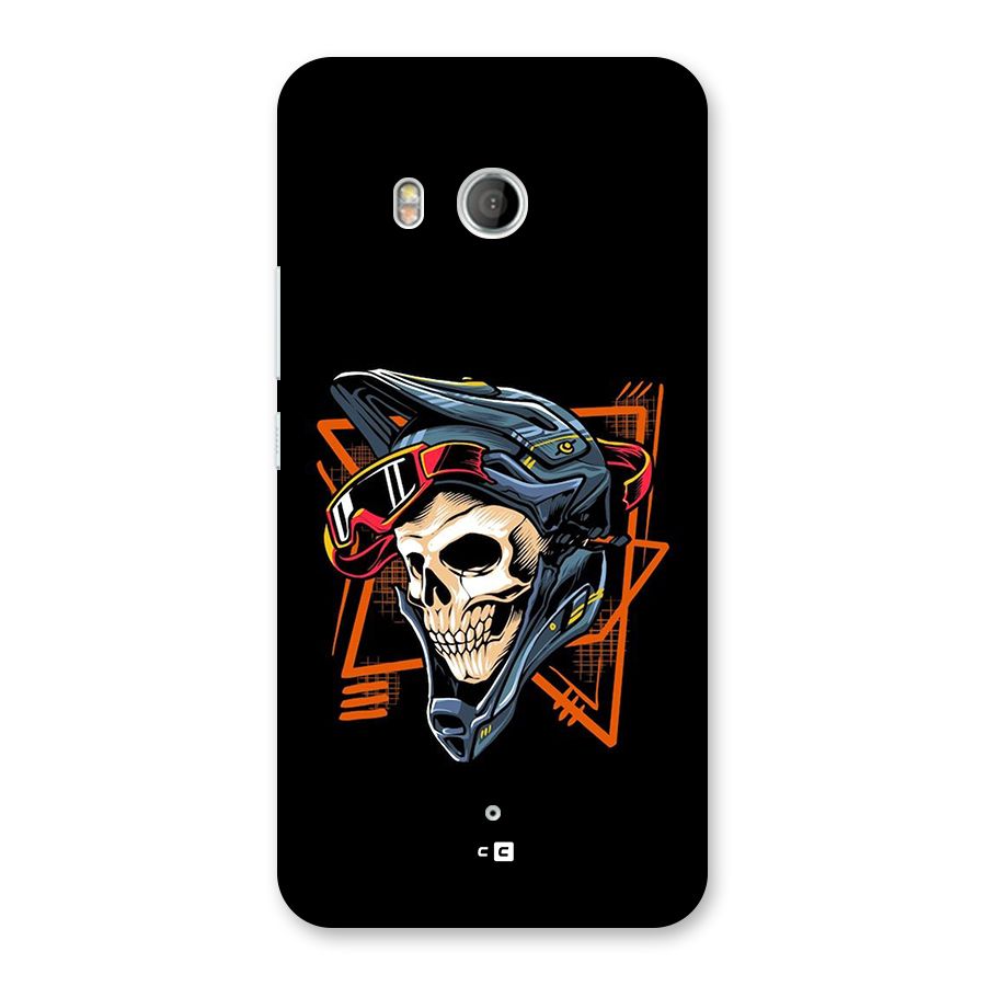 Skull Helmet Back Case for HTC U11