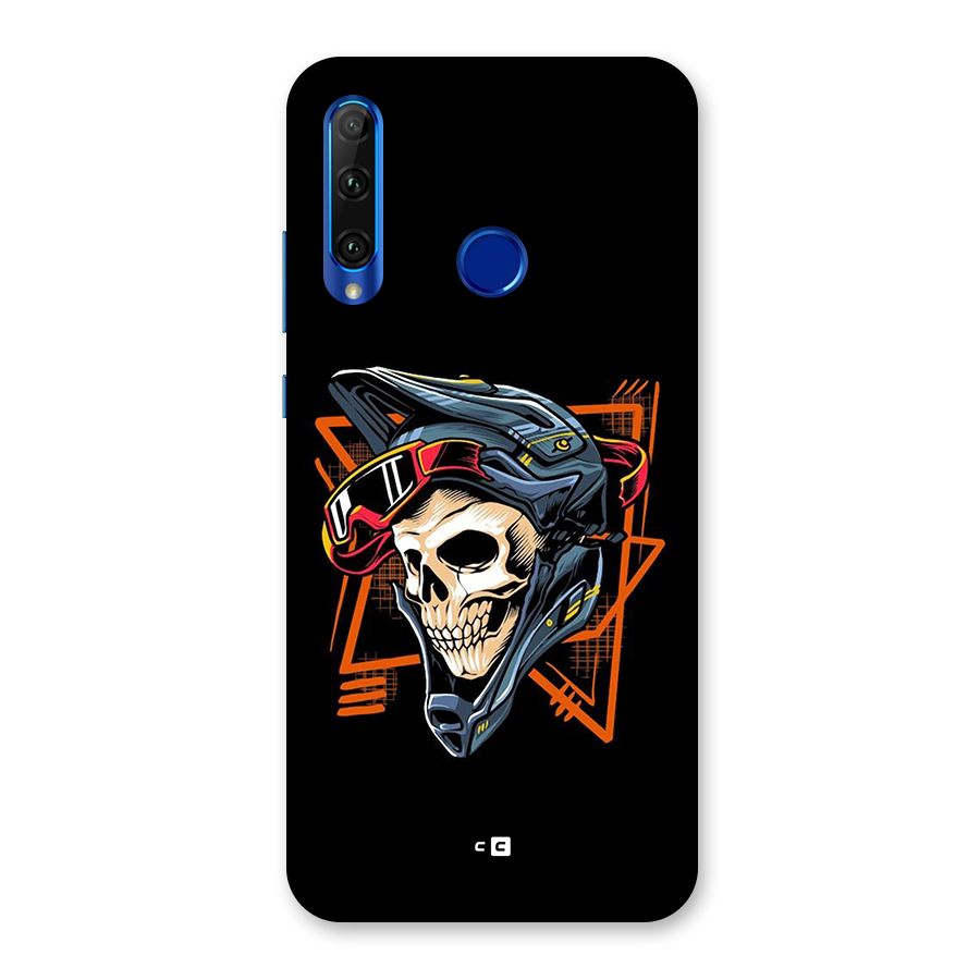 Skull Helmet Back Case for Honor 20i