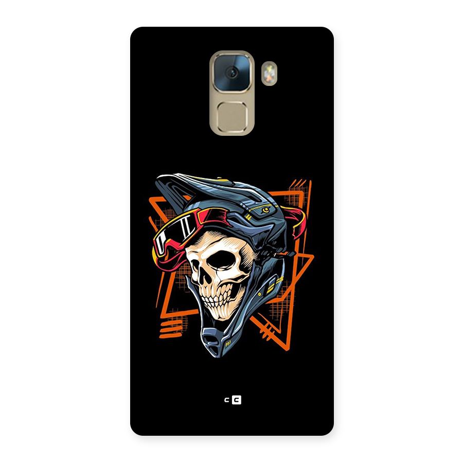 Skull Helmet Back Case for Honor 7
