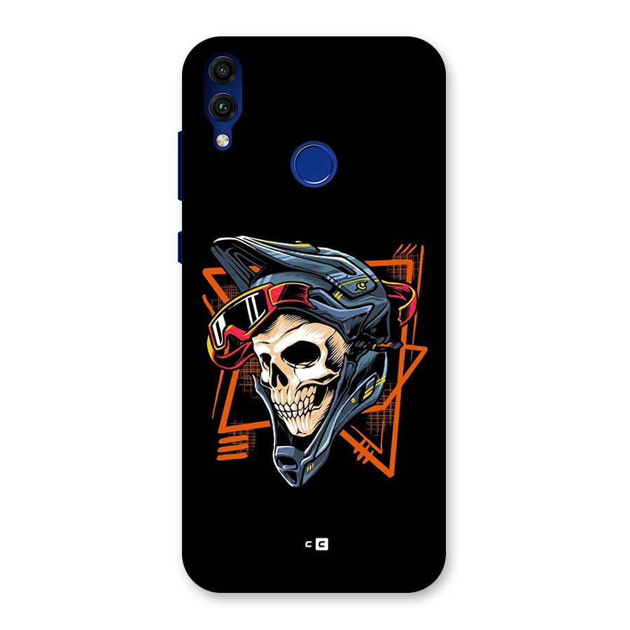 Skull Helmet Back Case for Honor 8C