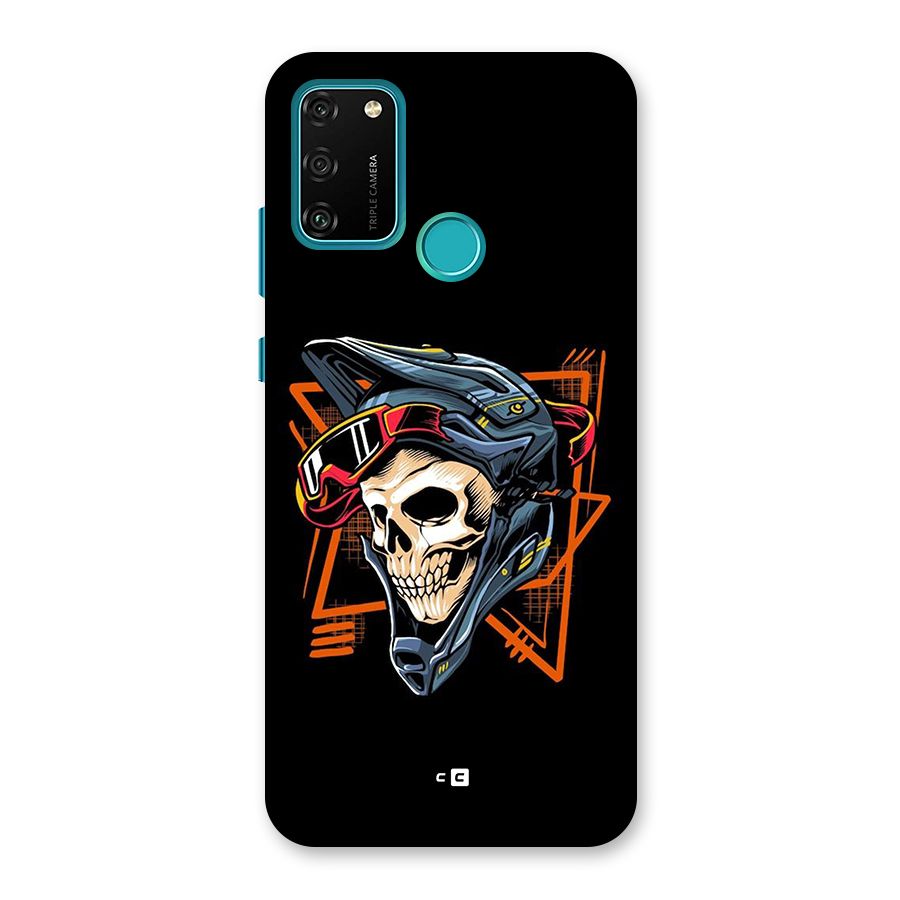 Skull Helmet Back Case for Honor 9A