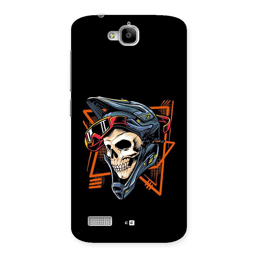 Skull Helmet Back Case for Honor Holly