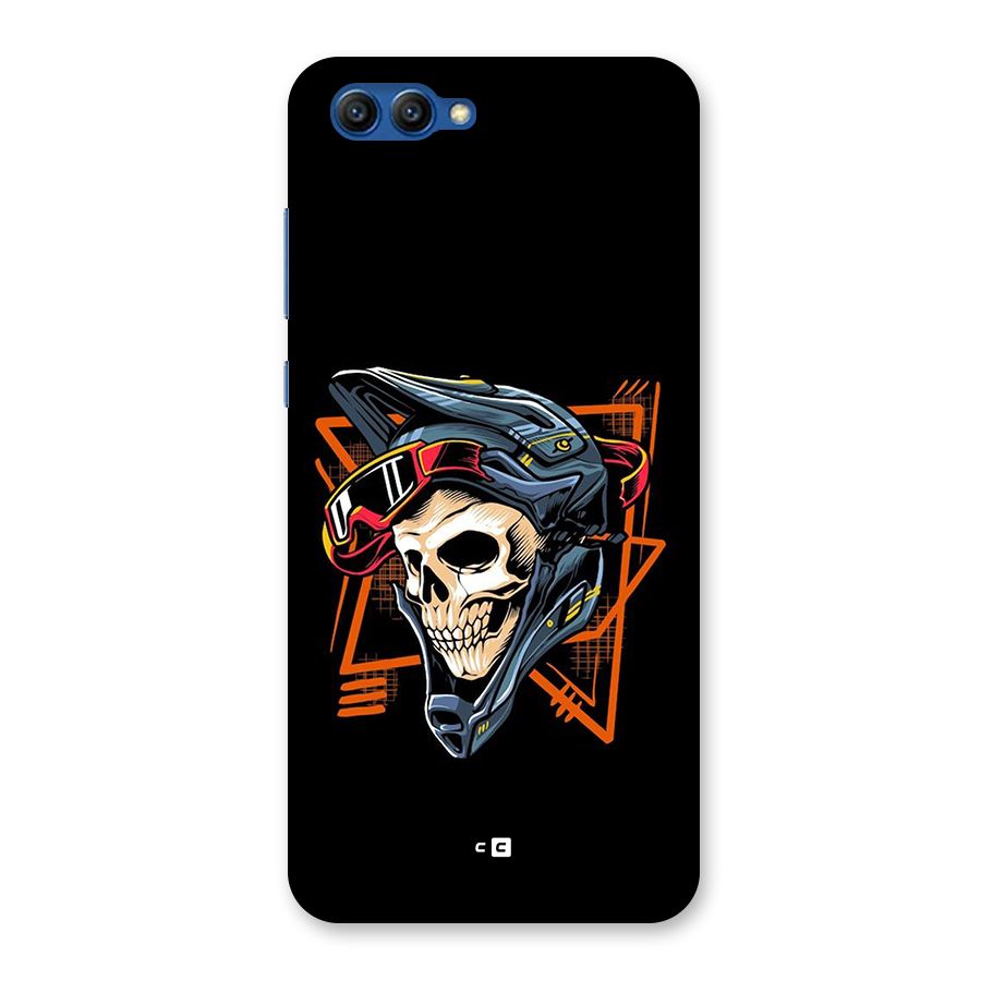 Skull Helmet Back Case for Honor View 10