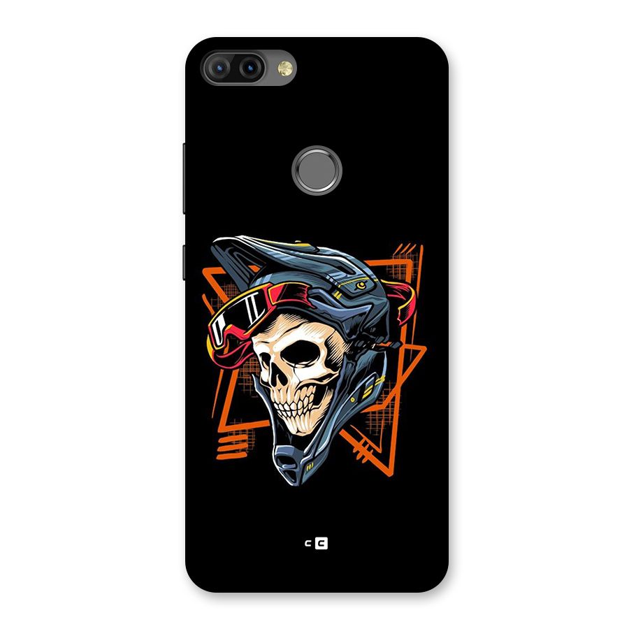Skull Helmet Back Case for Infinix Hot 6 Pro
