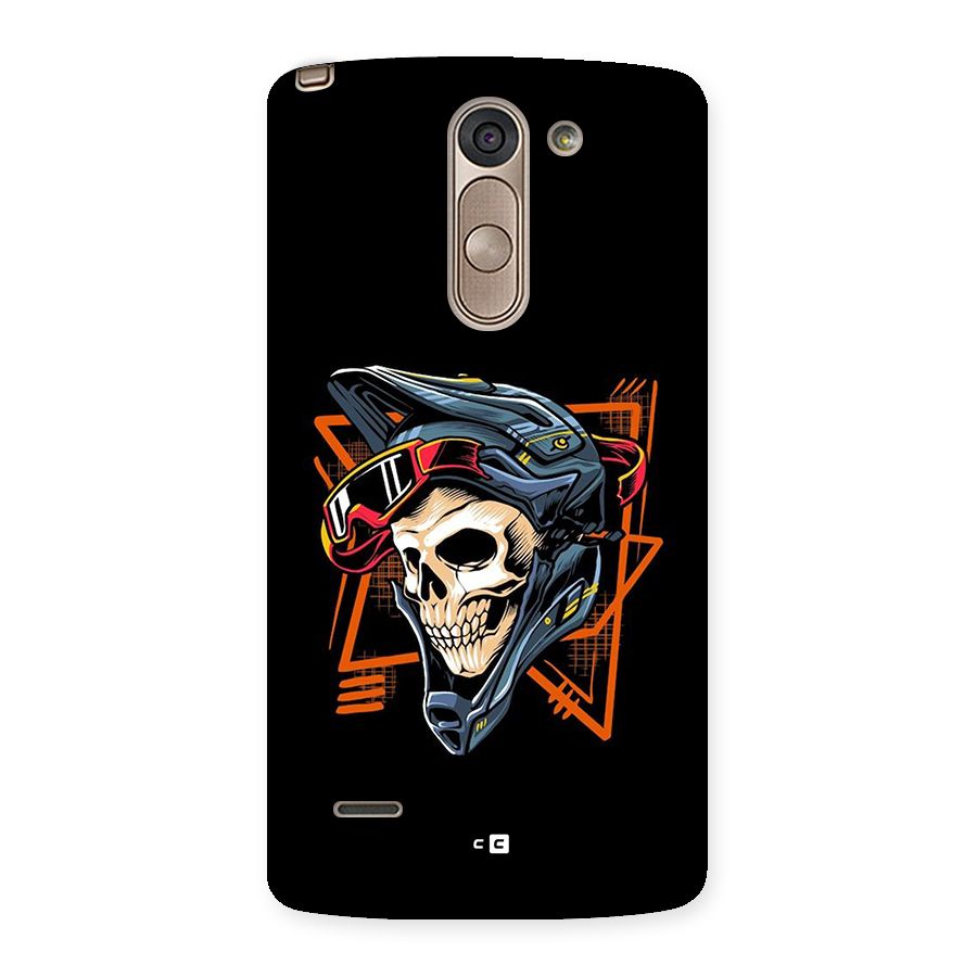 Skull Helmet Back Case for LG G3 Stylus