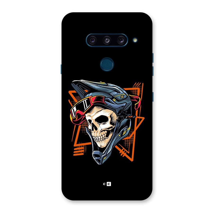 Skull Helmet Back Case for LG  V40 ThinQ