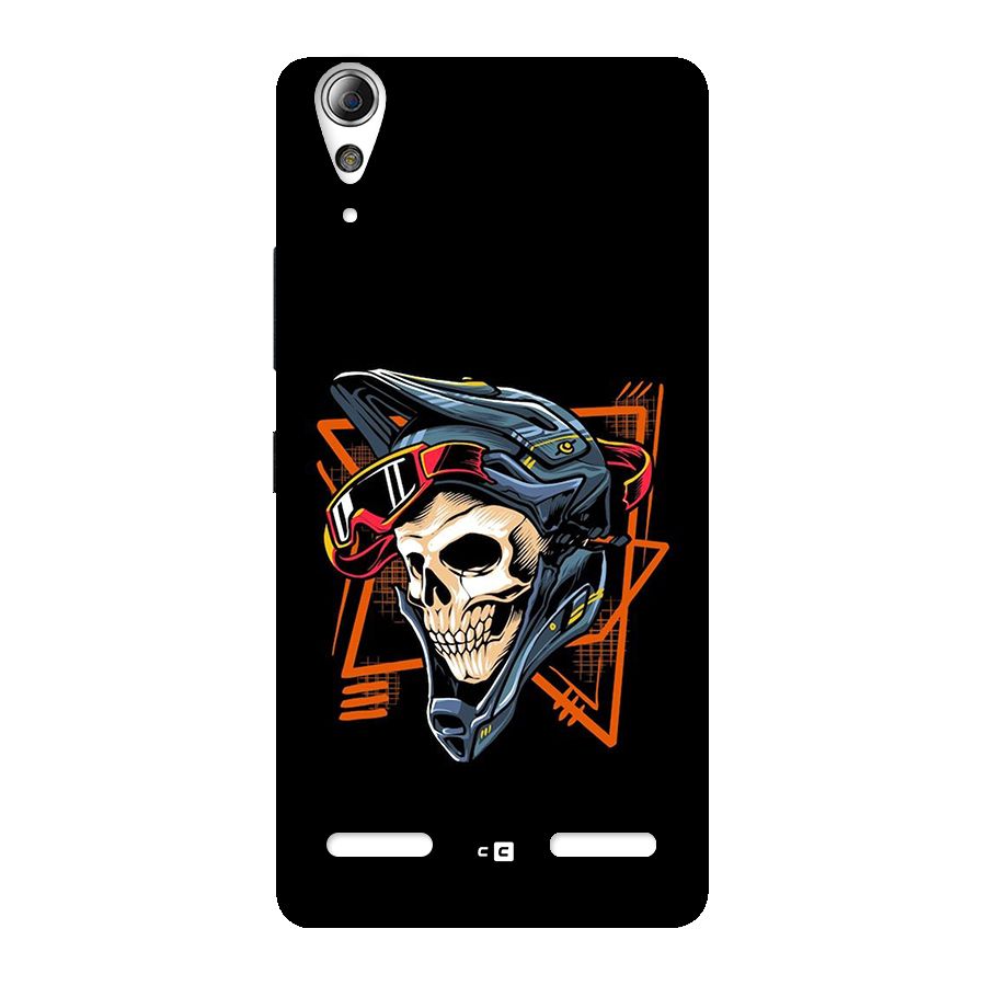 Skull Helmet Back Case for Lenovo A6000 Plus