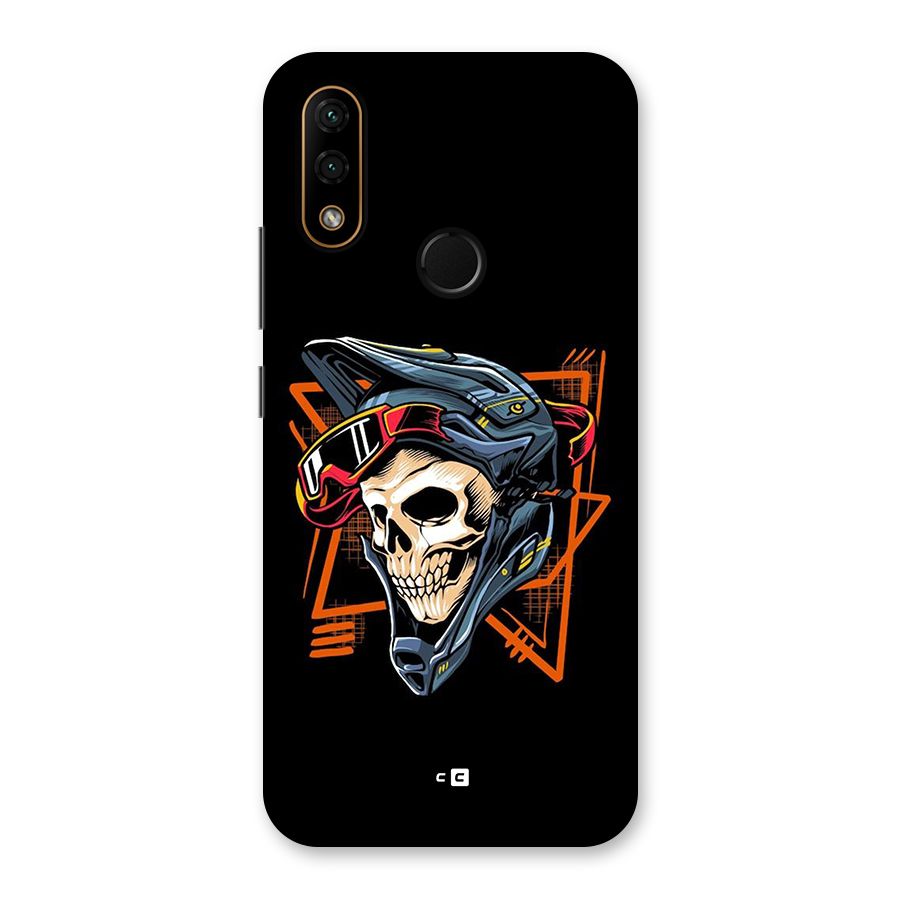Skull Helmet Back Case for Lenovo A6 Note