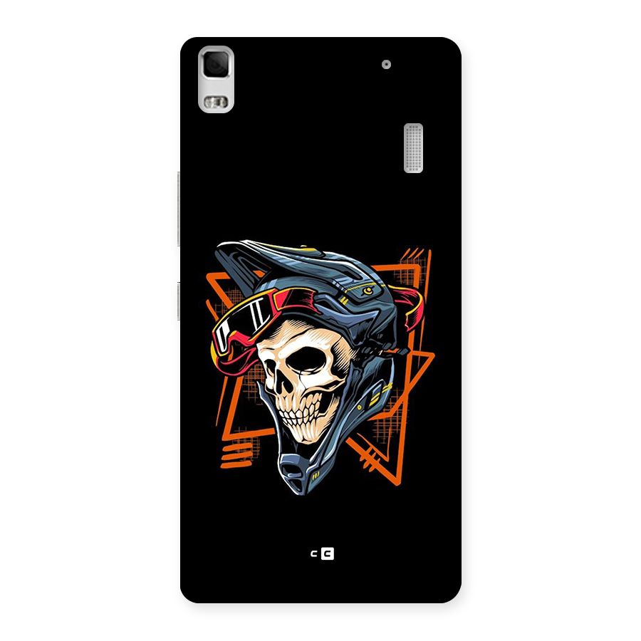 Skull Helmet Back Case for Lenovo K3 Note