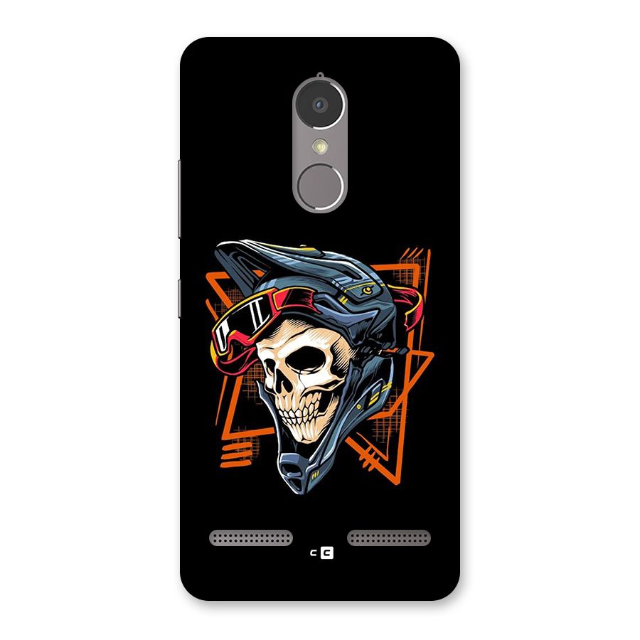 Skull Helmet Back Case for Lenovo K6 Power