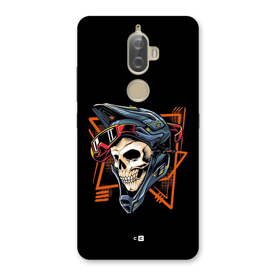 Skull Helmet Back Case for Lenovo K8 Plus